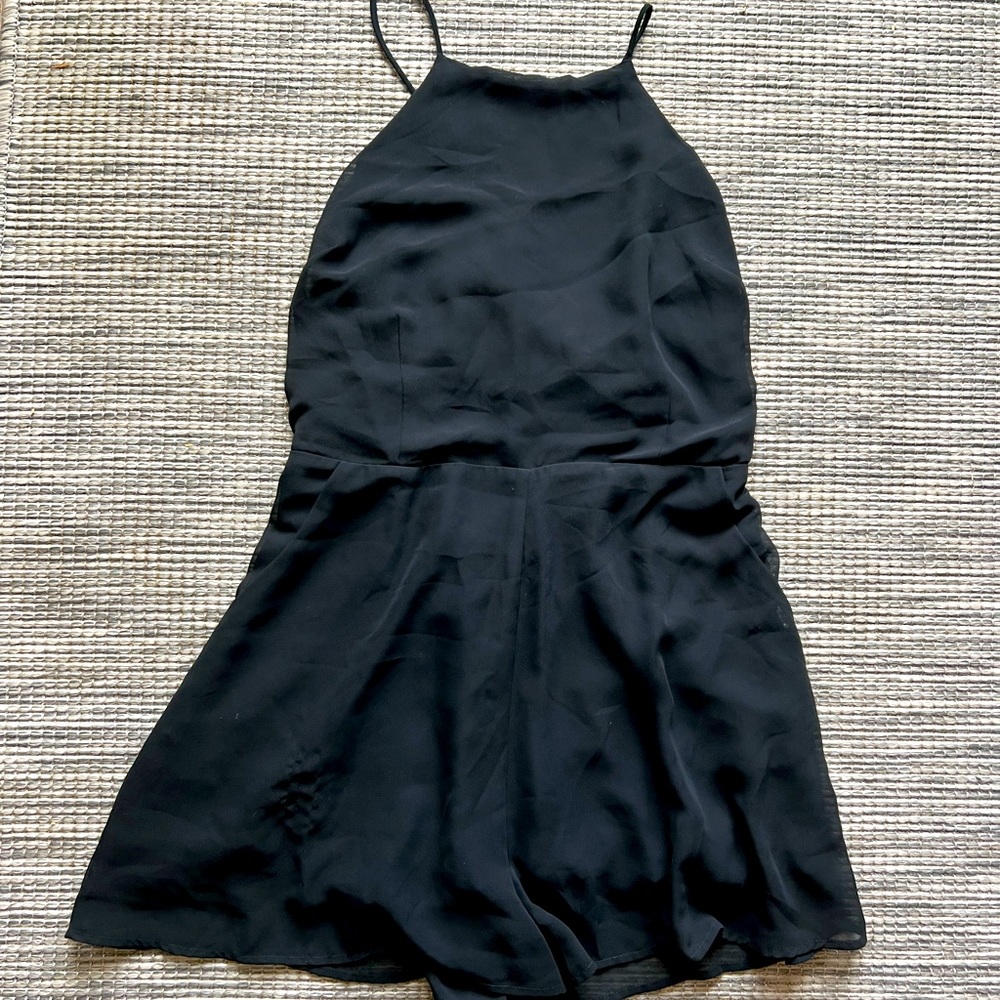 Urban outfitters black romper